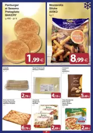 Volantino Docks Cash&Carry Pagina 28: Panburger al Sesamo Pretagliato BAKERY €1,99, Croissant Vuoto MONGELO €5,49