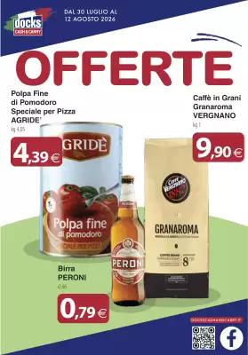 Docks Cash&Carry (valido fino al 12-08)