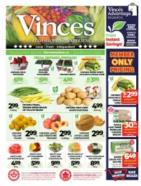Vince's Market flyer Page 1