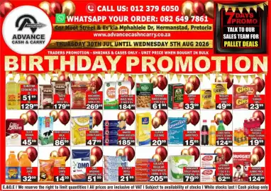 Advance Cash n Carry catalogue week 31 Page 1