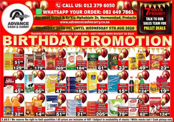 Advance Cash n Carry (valid until 5-08)