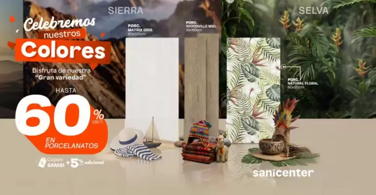 Sanicenter (válido hasta 24-08)