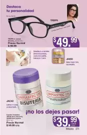 Catálogo Arabela Página 183: TRDP8 A. Lentes €49,99, Limplasteg Bisutería €39,99