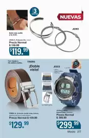 Catálogo Arabela Página 189: Pepe reloj digital €299,99, Arturo Cinturón doble vista €129,99