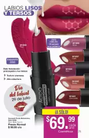 Catálogo Arabela Página 73: Amourett Ácido Hialurónico, lápiz labial €69,99