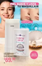 Catálogo Arabela Página 78: Natural Pro Beauty Concha Nácar Primer en Stick €69,99