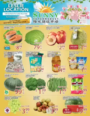 Sunny Food Mart flyer (valid until 6-08)