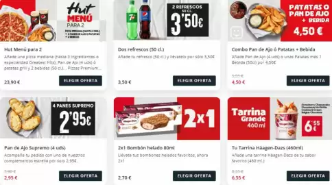 Folleto Pizza Hut Página 2