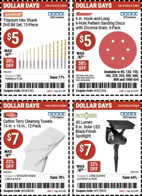 Harbor Freight Tools (valid until 13-08)