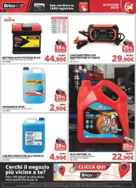 Volantino Brico Io Pagina 11: LAVAVETRI drop €2,90, LIQUIDO RADIATORE BLU HDR09 €4,90
