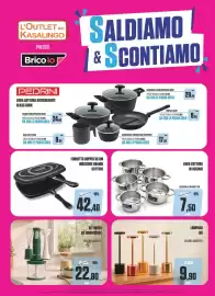 Volantino Brico Io Pagina 13: LINEA COTTURA IN ACCIAIO €7,50, Fornetto doppio €42,40