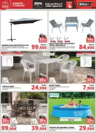 Volantino Brico Io Pagina 2: INTEX PISCINA PER BAMBINI TONDA €29,90, OMBRELLONE DECENTRATO 3X3 €99,90