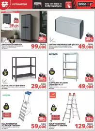 Volantino Brico Io Pagina 4: GRIMA SCAFFALE IN KIT JOKER LEGNO METALLO €49,90, Scaffale in kit mini Rako €29,00