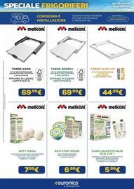 Volantino Euronics Pagina 20: Cura Lavastoviglie Eco 2 in 1 meliconi €5,99, Soft Wool meliconi €7,99