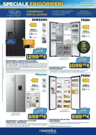 Volantino Euronics Pagina 12: FRIGORIFERO A LIBERA INSTALLAZIONE SIDE BY SIDE - MS91558DEI €699,99