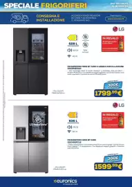 Volantino Euronics Pagina 14: FRIGORIFERO SIDE BY SIDE GSXV80PZLE €1.599,99
