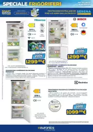 Volantino Euronics Pagina 15: FRIGORIFERO COMBINATO DA INCASSO BOSCH KBN965SEO - SERIE 2 €1.299,99