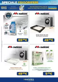 Volantino Euronics Pagina 19: Meliconi BASE MOVE SLIM €49,99, Cura Lavatrice Eco 2 in 1 meliconi €5,99