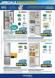 Volantino Euronics Pagina 5: FRIGORIFERO COMBINATO A LIBERA INSTALLAZIONE RB440N4ACA €799,99