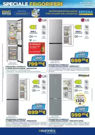 Volantino Euronics Pagina 7: FRIGORIFERO COMBINATO A LIBERA INSTALLAZIONE - GBBS323CPY €699,99