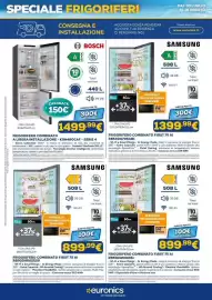 Volantino Euronics Pagina 8: FRIGORIFERO COMBINATO A LIBERA INSTALLAZIONE - KGN490CAF - SERIE 4 €1.499,99