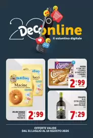 Volantino Deco Supermercati Pagina 21: Mulino Bianco Macine €2,99, Cornetto Soft €2,99