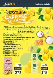 Volantino Deco Supermercati Pagina 22: Decò Limoni Italiani €1,99, Decò mandorle pelate €2,99