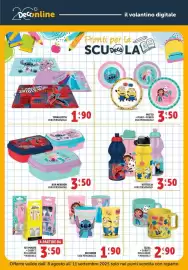 Volantino Deco Supermercati Pagina 33: BOX MERENDA VARI PERSONAGGI €3,50, BICCHIERE VARI PERSONAGGI €1,90