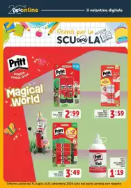 Volantino Deco Supermercati Pagina 34: PRITT COLLA STICK €2,99, PRITT COLLA STICK €3,49