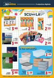 Volantino Deco Supermercati Pagina 35: Autor €3,99, Belli e Forti Cassettiera Pratika Office 3 Cassetti €8,99