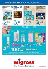 Volantino Migross Supermercati e Market Pagina 4: PURINA ONE BOCCONCINI €2,29, MAGNUM BOMBONIERA €3,99