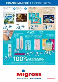 Volantino Migross Supermercati e Market Pagina 4: PURINA ONE BOCCONCINI €2,29, MAGNUM BOMBONIERA €3,99