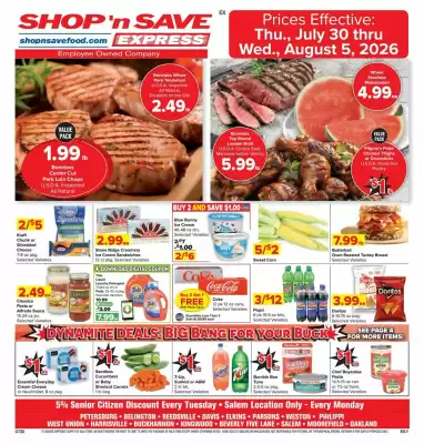 Shop 'n Save (valid until 5-08)