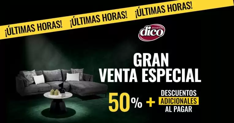 Muebles Dico (válido hasta 8-08)