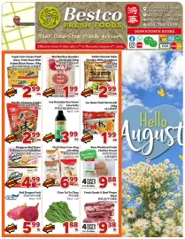 Bestco Food Mart flyer week 31 Page 1