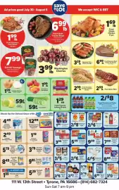 Save a Lot weekly ad week 31 Page 1