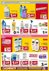 Volantino Il Centesimo Pagina 12: Detersivo Marsiglia/ Bianco Puro Spuma di Sciampagna €2,79, Carta igienica Scottex €2,49
