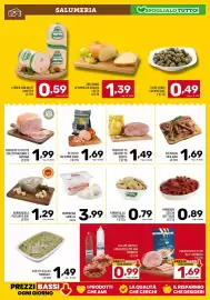 Volantino Il Centesimo Pagina 3: PETTO DI TACCHINO VIANI €1,69, Prosciutto Cotto Scelto Nazionale Romano €1,99