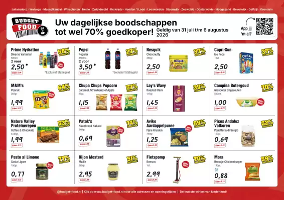 Budget Food (geldig t/m 6-08)