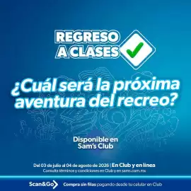 Catálogo Sam's Club semana 31 Página 1