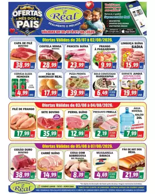 Encarte Supermercados Real (válido até 7-08)