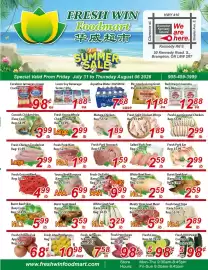 Fresh Win Foodmart flyer week 31 Page 1