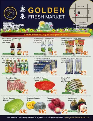 Golden Fresh Market flyer