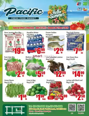 New Pacific Supermarket flyer