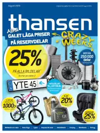Thansen reklamblad Sida 1