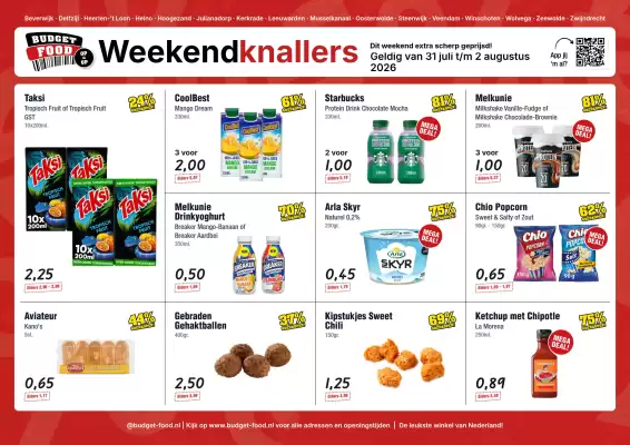 Budget Food (geldig t/m 2-08)