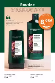 Catalogo Yves Rocher Pagina 37: Yves Rocher Réparation Shampoo + Balsamo Anti-Rottura €8,95