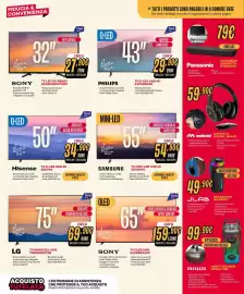 Volantino Fiducia & Convenienza Pagina 2: SONY TV OLED UHD K65XR8AAEP €1.599,00, Hisense TV Q-LED UHD 4K 50E79S €349,00
