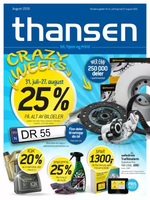Thansen (gyldig til 28-08)