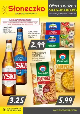 Słoneczko gazetka (ważność do 9-08)